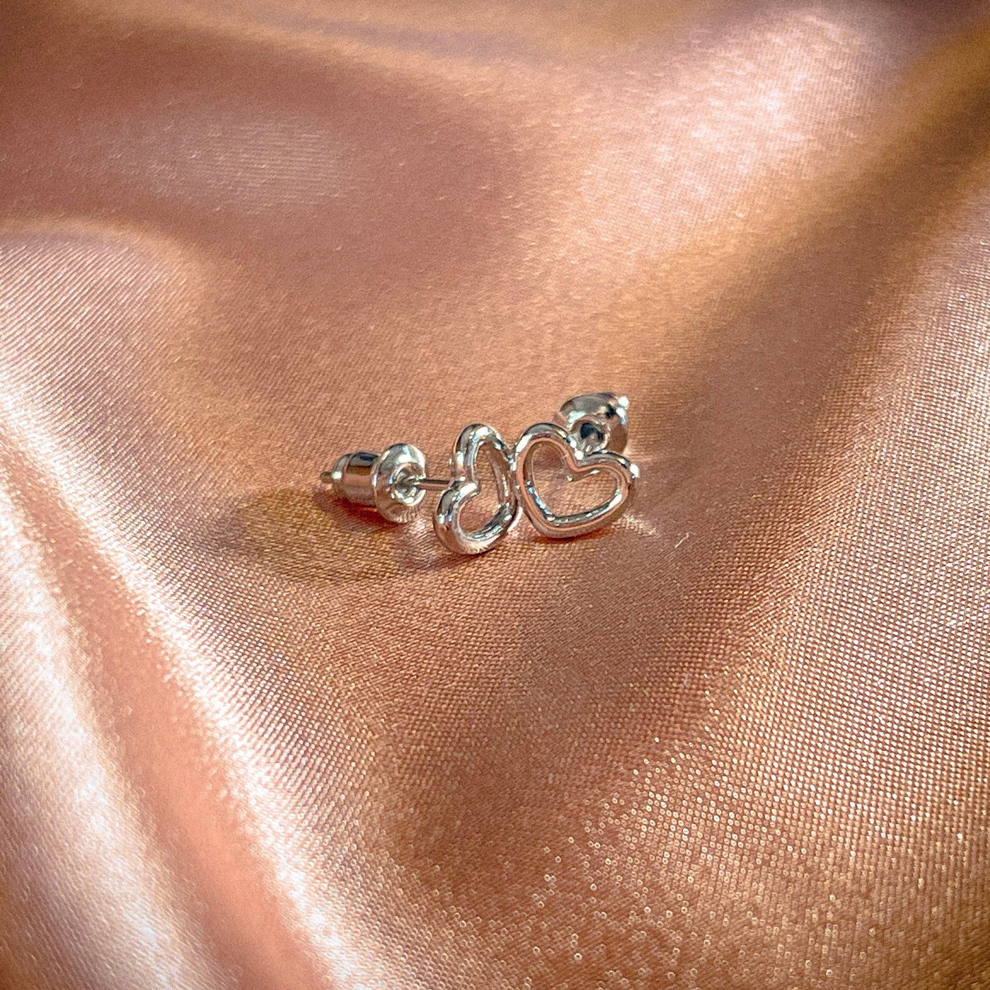 Valentina Heart Studs